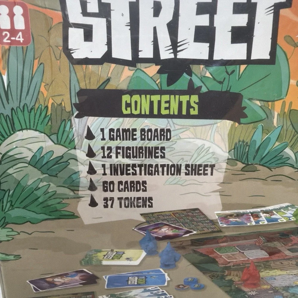 75 Gnom Street Board Game CMON Ankama Garden Gnome Strategy Battle Game Sealed
